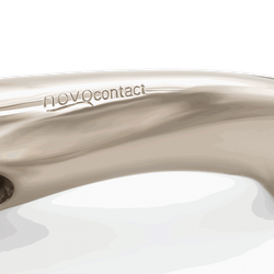 novocontact Loose Ring snaffle 16 mm single jointed - Sensogan
