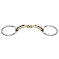 novocontact Loose Ring snaffle 14 mm double jointed - Sensogan