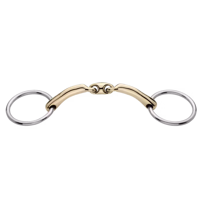 novocontact bradoon 14 mm double jointed - Sensogan
