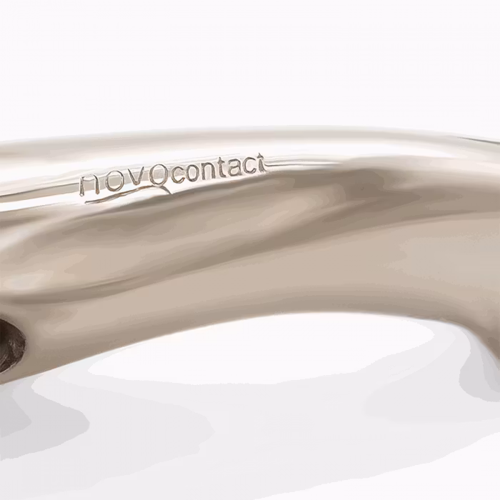 novocontact bradoon 14 mm single jointed - Sensogan