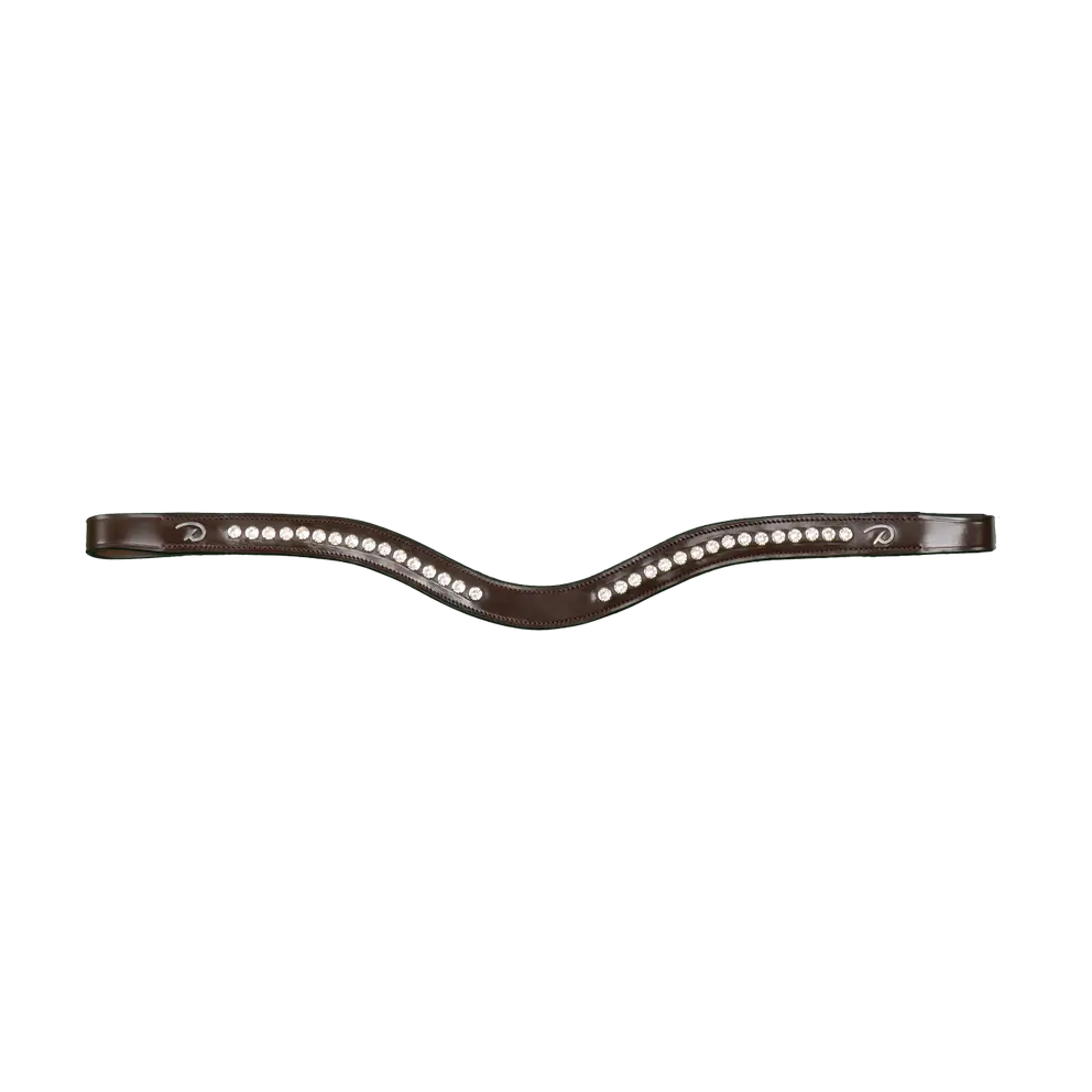 Dyon Halvt Swarovski V-format pannband N