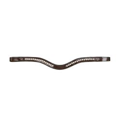 Dyon Halvt Swarovski V-format pannband N