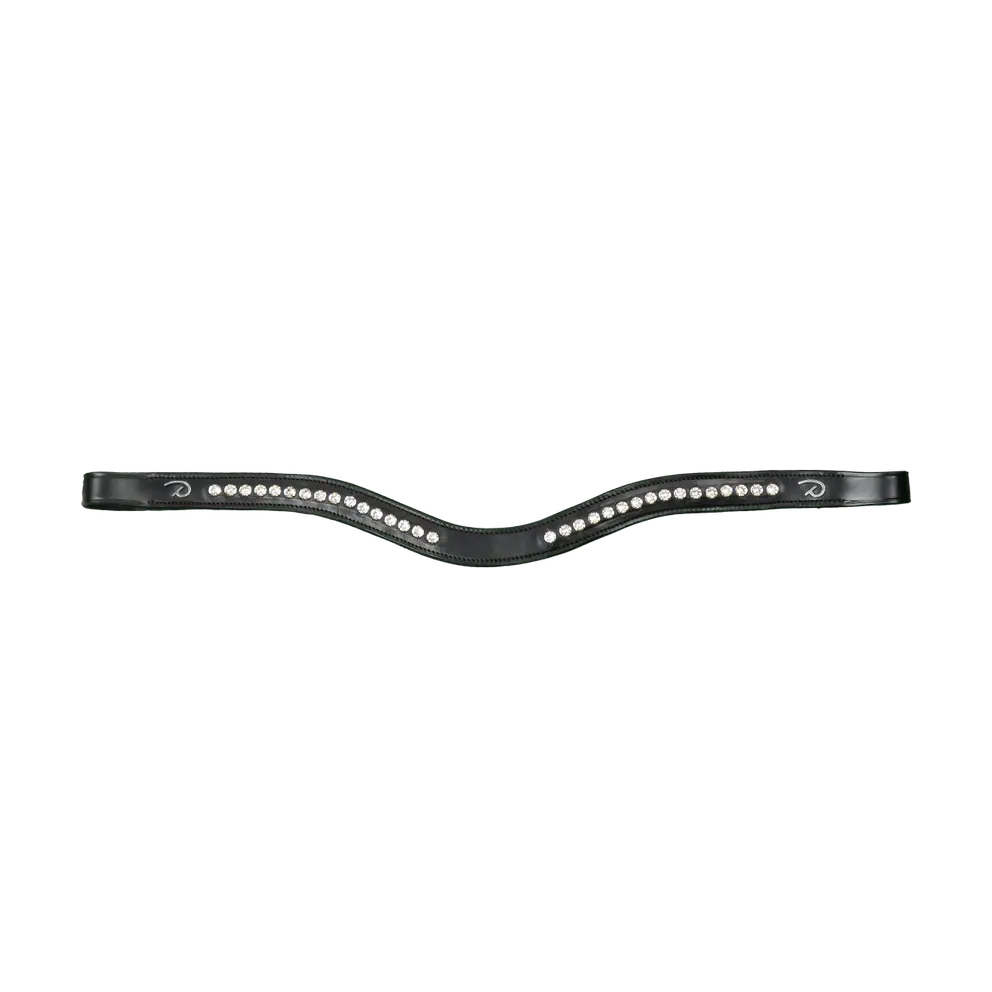Dyon Halvt Swarovski V-format pannband N