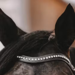 Dyon Vit Swarovski V-formad pannband N