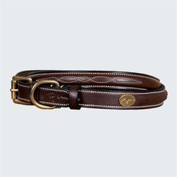 Hundhalsband squareraised med mönstersöm