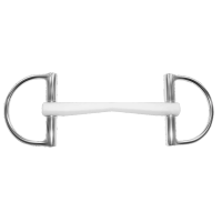 Duo D-Ring 16 mm with dual function - Plastic white