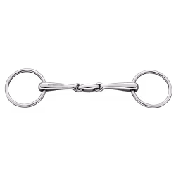 MAX-Control bradoon 12 mm with locking mechanism - Stainless steel