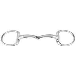 Zoom SATINOX Eggbutt bit 14 mm single jointed - Stainless steel