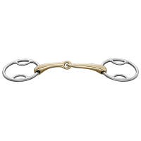 Dynamic RS Multi Ring snaffle 16 mm single jointed - Sensogan
