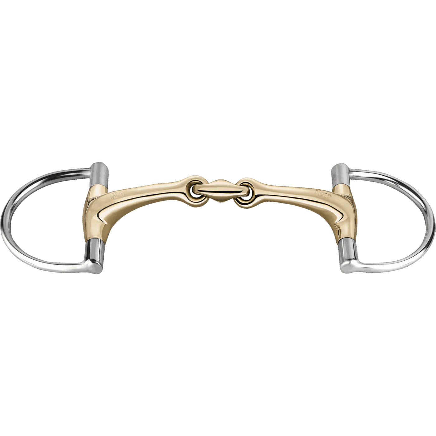 Dynamic RS - Hunter Jumper D-Ring, 14 mm double jointed