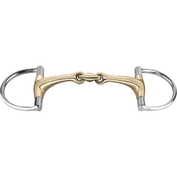 Dynamic RS - Hunter Jumper D-Ring, 14 mm double jointed