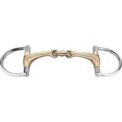 Dynamic RS - Hunter Jumper D-Ring, 14 mm double jointed