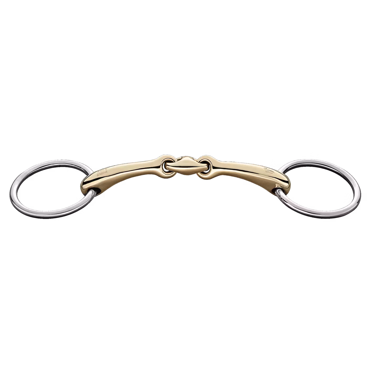 Dynamic RS bradoon 14 mm double jointed