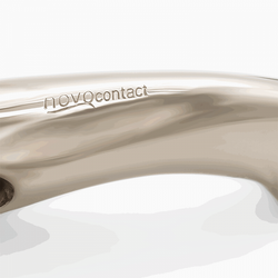 novocontact bradoon 14 mm single jointed - Sensogan