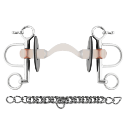 Zoom Nathe Pelham 20 mm with hard Mullen Mouth with port and short cheeks