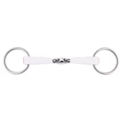 Nathe Loose Ring snaffle 18 mm double jointed