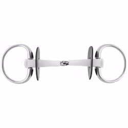 Nathe Eggbutt bit 18 mm single jointed