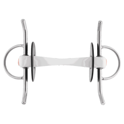 Nathe Full Cheek snaffle 20 mm with flexible Mullen Mouth