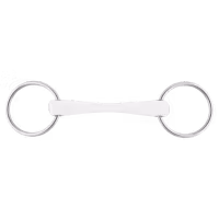 Nathe Standard snaffle 20 mm with flexible Mullen Mouth