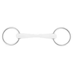 Nathe Standard snaffle 20 mm with flexible Mullen Mouth