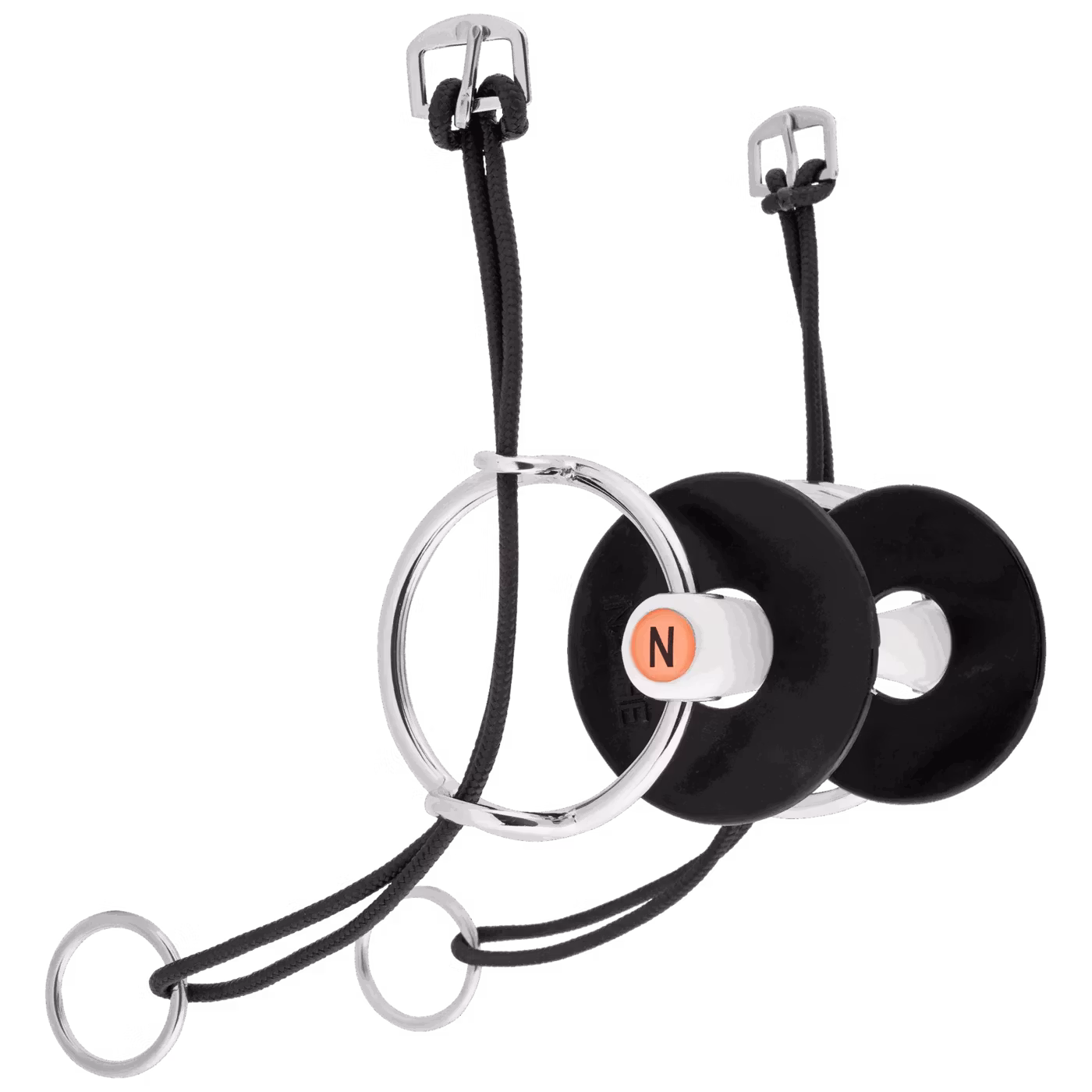 Nathe Gag bit 20 mm with flexible Mullen Mouth