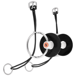 Nathe Gag bit 20 mm with flexible Mullen Mouth