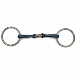 AJR Blu Locking Snaffle
