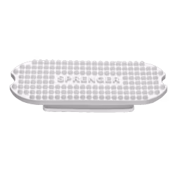 Stirrup pads for Fillis stirrups - Rubber white