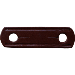 Leather straps for Peacock Stirrups - Leather, brown