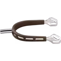 Sprenger sporre Ultra Fit Brun Gummi rak 35mm