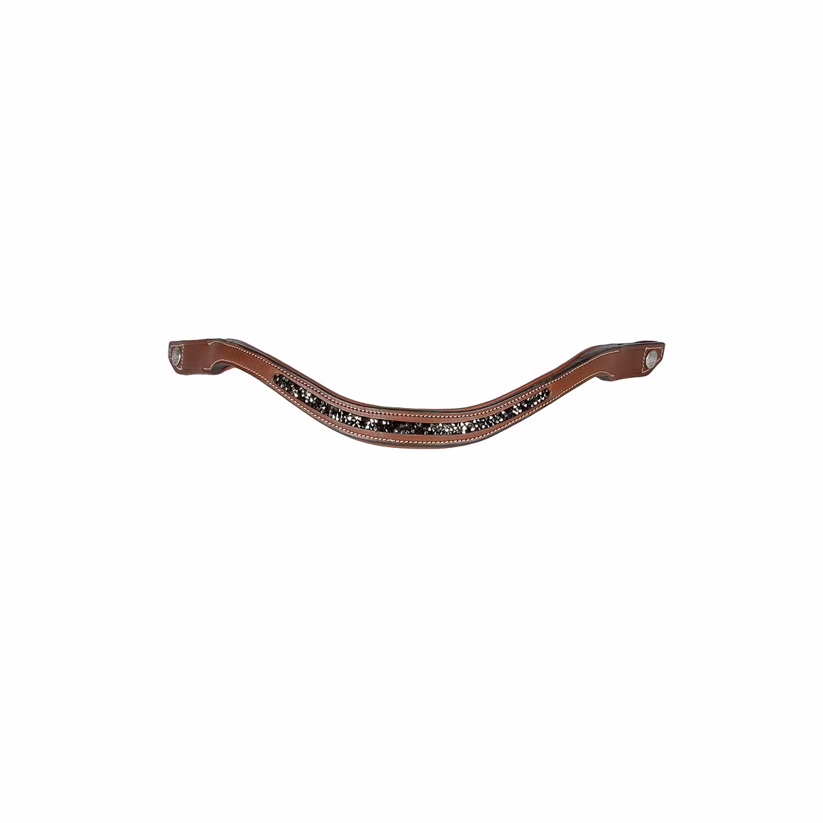 Antarès Precision Crystal pannband – svart glitter