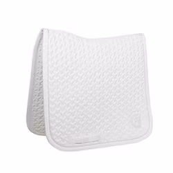 Kentucky Horsewear Saddle Pad Plaited 3D Logo Dressage