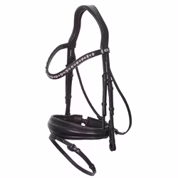 EQ Helix dressyrträns grå kristall-pannband