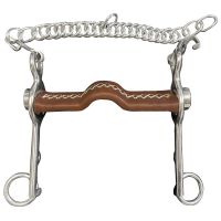 JumpIn Flat reclining cannon Pelham bit leather covered Sam Marsh