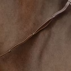 Dyon Läderhandtagstyglar 1/2"