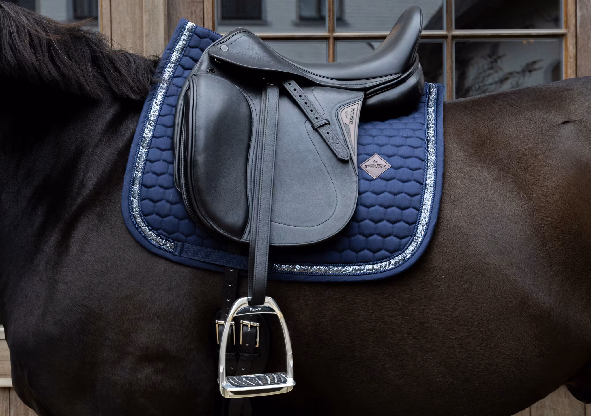 Kentucky Horsewear Saddle Pad Glitter Band Dressage