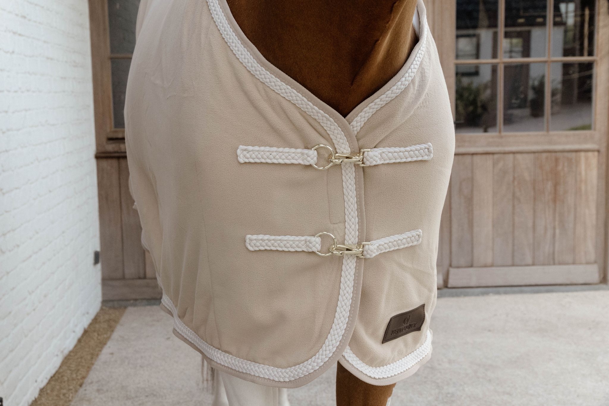 Kentucky Horsewear Fleece Rug Plaited Rope