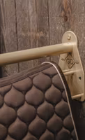 Grooming Deluxe Saddle Rack metal with saddle pad holder