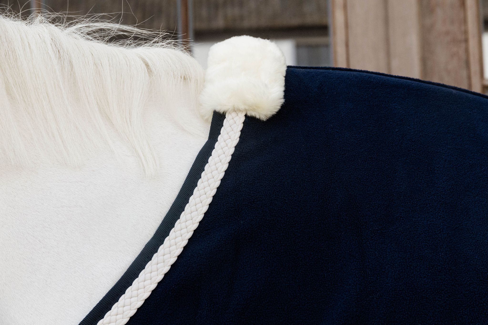 Kentucky Horsewear Fleece Rug Plaited Rope