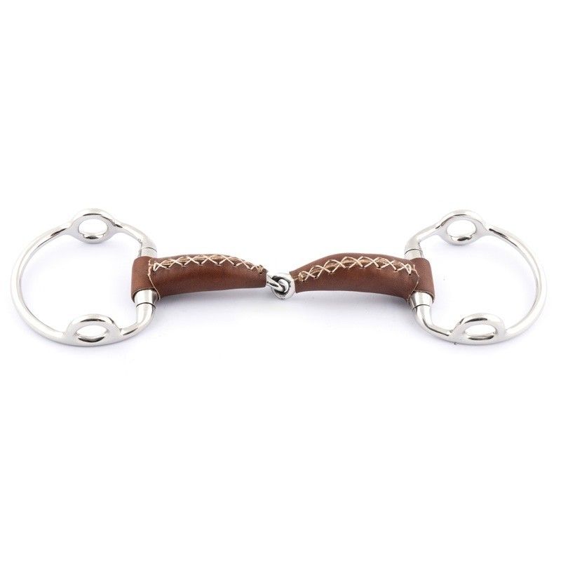 JumpIn Leather Covered Gag bit