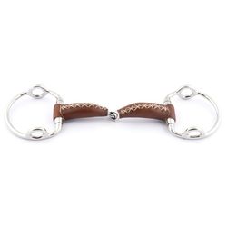 JumpIn Leather Covered Gag bit