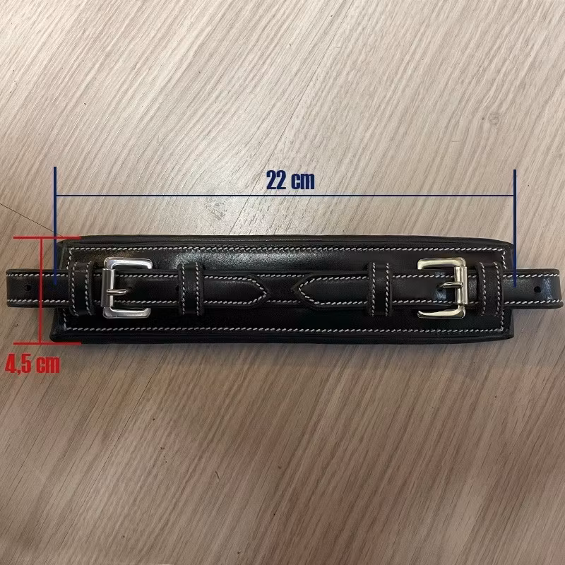 JumpIn Small cheek leather Hackamore rectangle nose