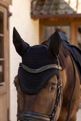 Kentucky Horsewear Fly Veil Wellington Velvet Mini Pearls