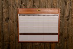 Grooming Deluxe Stable Planner Magnetic with Frame