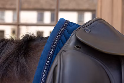 Saddle Pad Velvet Mini Peals Dressage