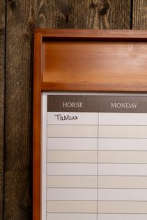 Grooming Deluxe Stable Planner Magnetic with Frame
