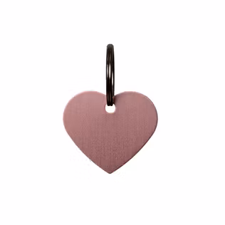 Grooming Deluxe Name Plate Heart