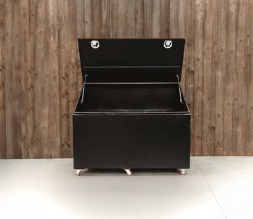Grooming Deluxe Aluminium Horse Feed Bin With Wheels