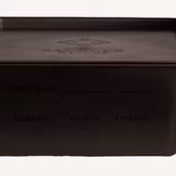 Grooming Deluxe Horsefeed Box with Lid