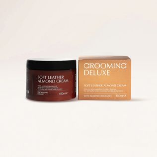 Grooming Deluxe Soft Leather Almond Cream
